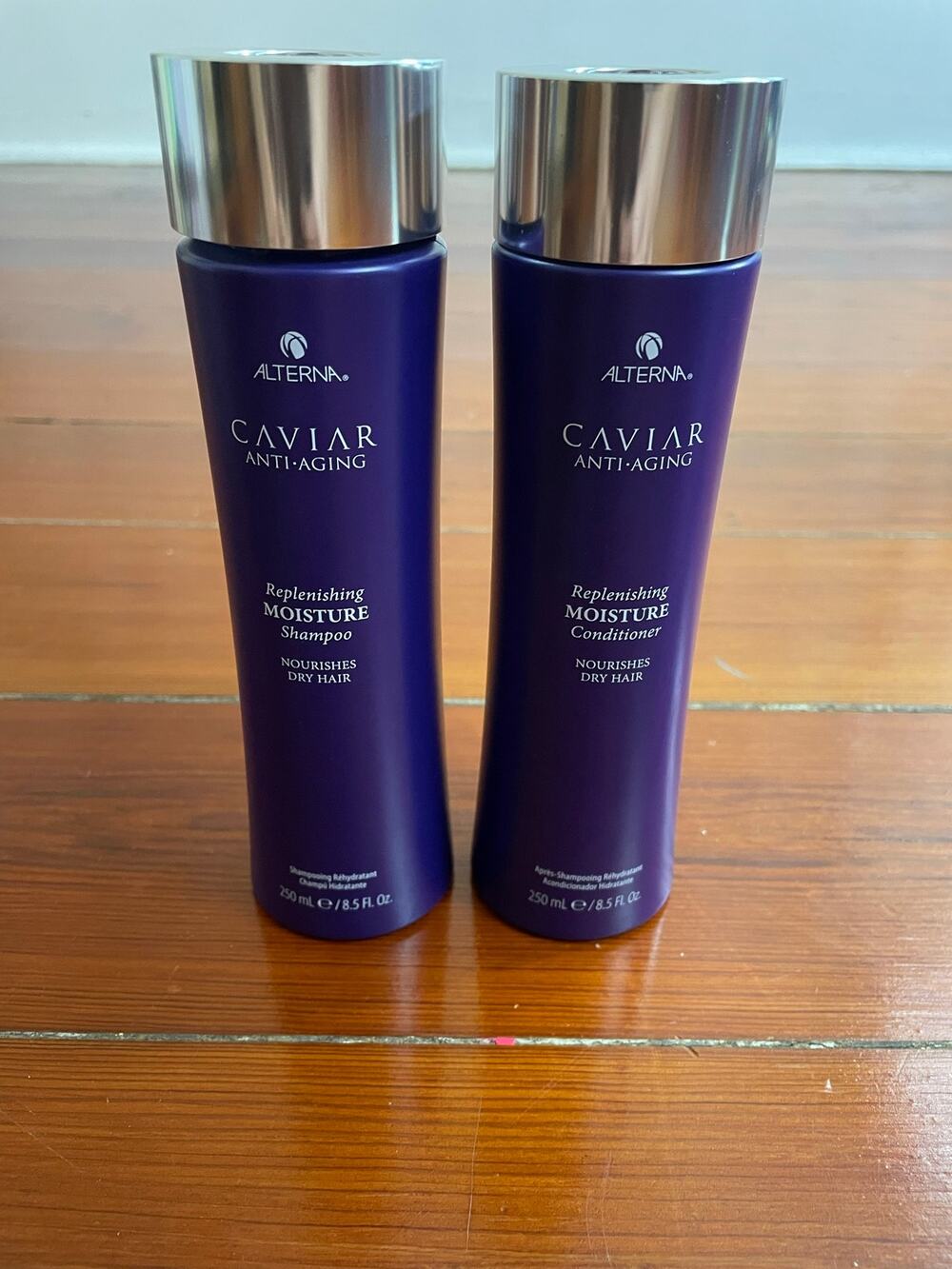 NEW Alterna Caviar Anti Aging Moisture Shampoo And Conditioner Set 8.5oz